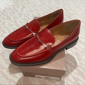 Sarto by Franco Sarto Eda Women’s Slip On Loafer Shoes Campari Leather Size 9 M